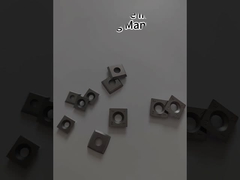 إدراجات كربيد النجارة القابلة للفهرسة مع شكل نصف قطر مربع 11x11x2-30°R50